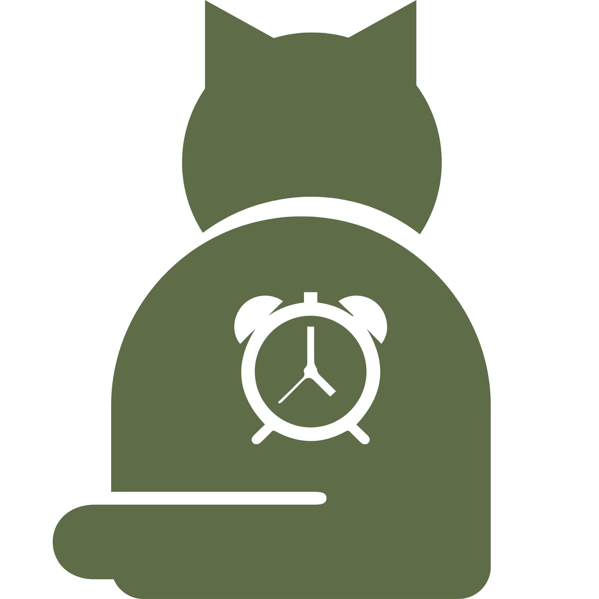 Black Cat House Animals & Pets Logo-2